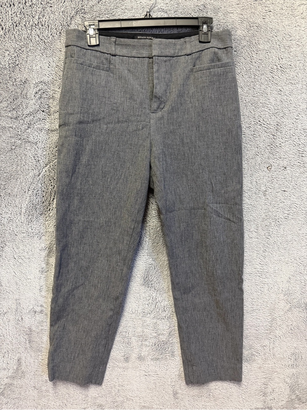Banana republic size 10 high rise Sloan Gray Dress Pants